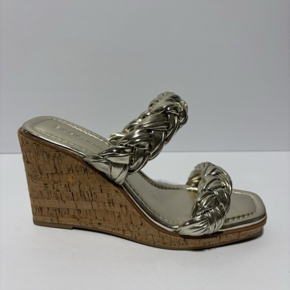 BCBGeneration Women’s Ulana Wedge Sandals, Size 7.5 M